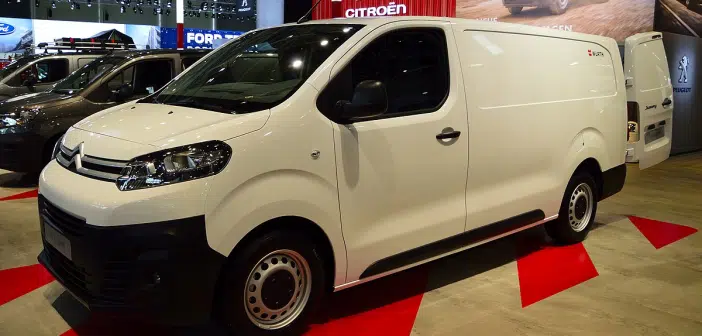 Photo de la Citroën Jumpy, un des véhicules utilitaires légers les plus réputés du marché