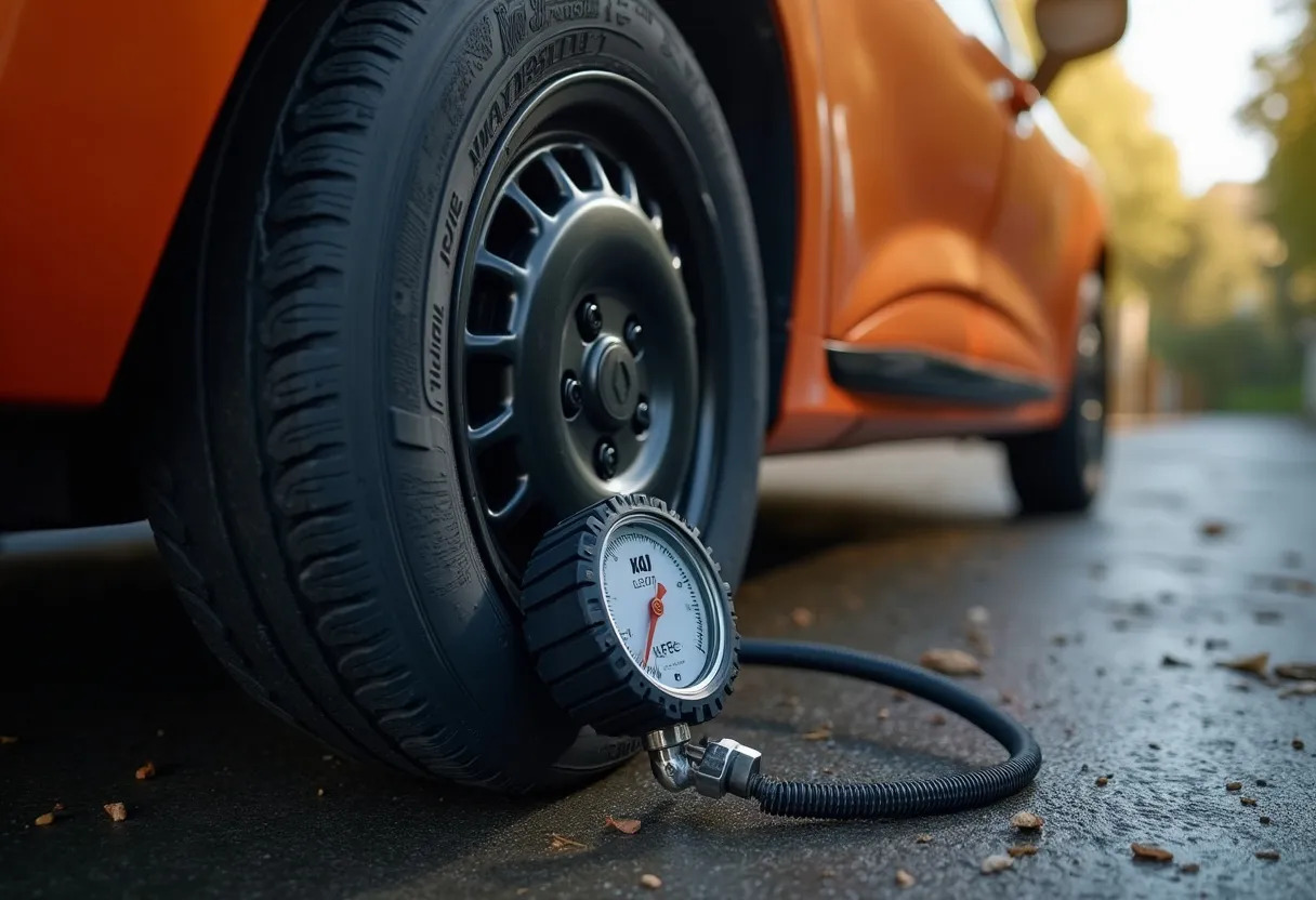clio 4 pression pneu
