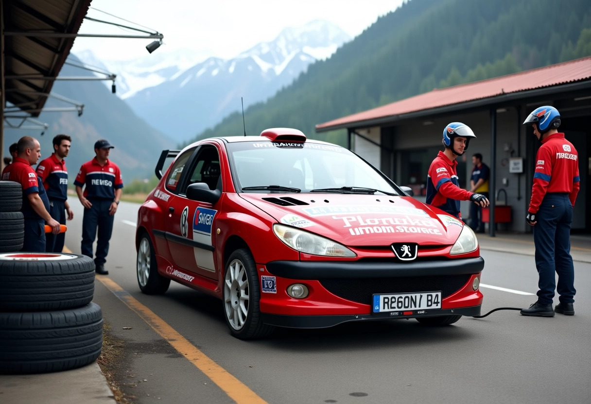 peugeot 206 wrc rallye