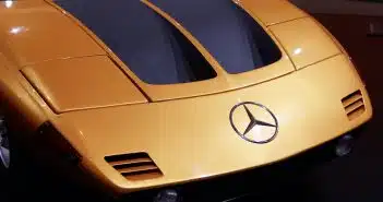 yellow and black Mercedes-Benz vehicle