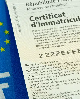 carte grise