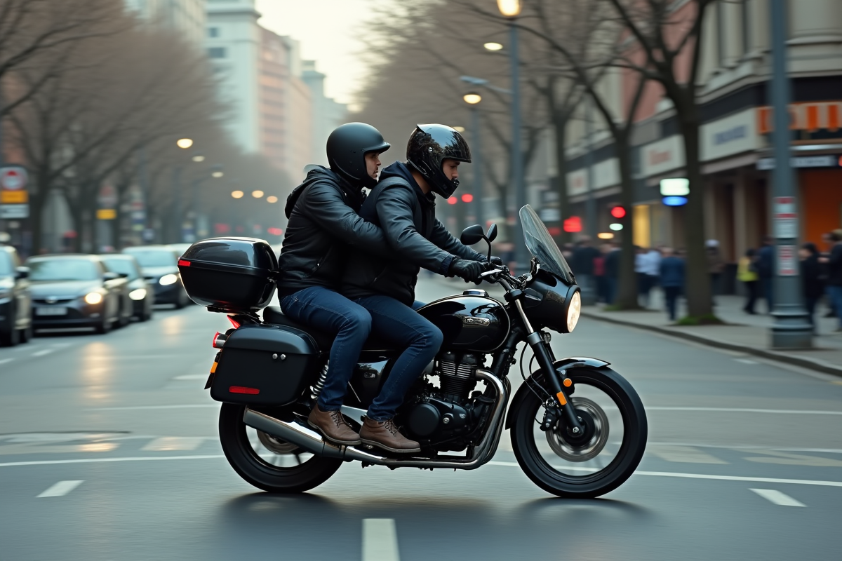 passager moto