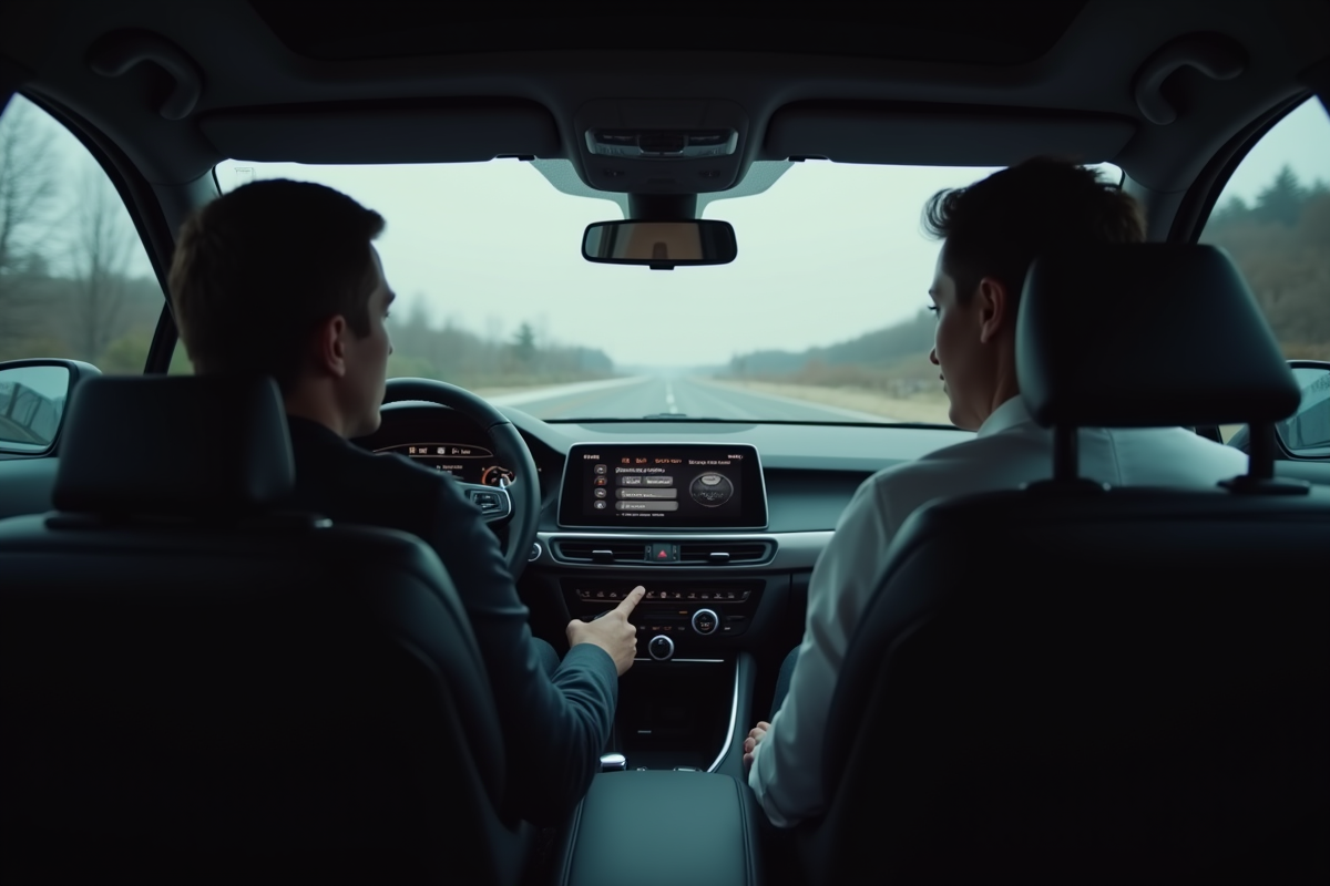 voiture conduite