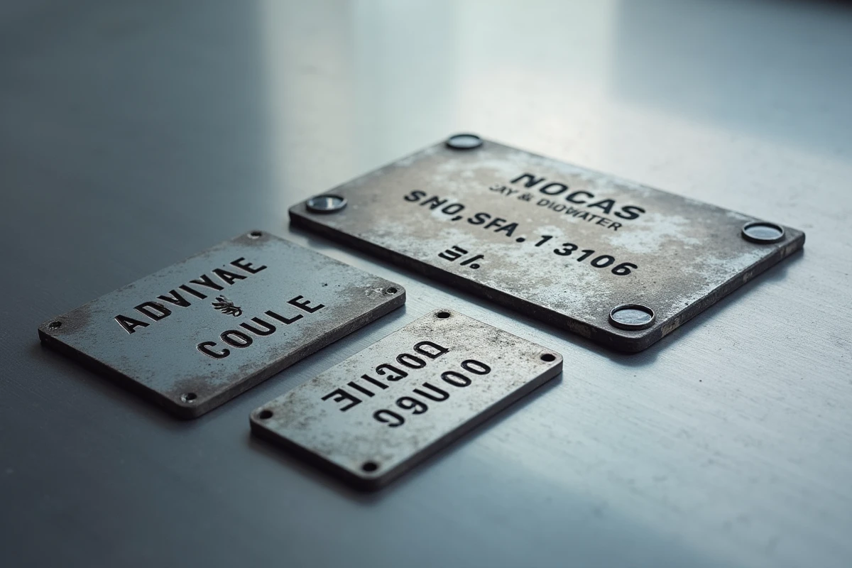 Plaques d'identification moteur 1.6 HDi de Peugeot, Citroën et Ford côte à côte montrant la compatibilité des références moteur